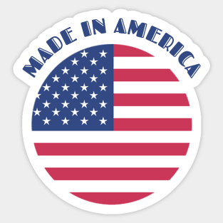 Made In America Sticker